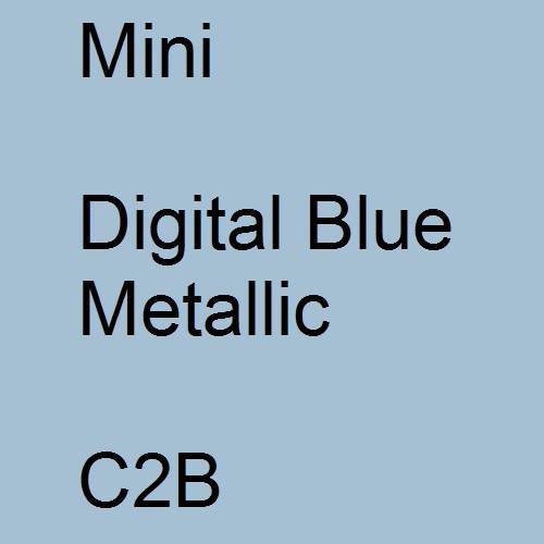 Mini, Digital Blue Metallic, C2B.